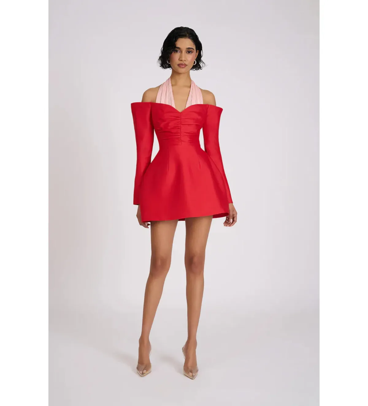 Eliya the Label Riley Mini Dress Size Red//Pink XS/AU 6 - Image 1