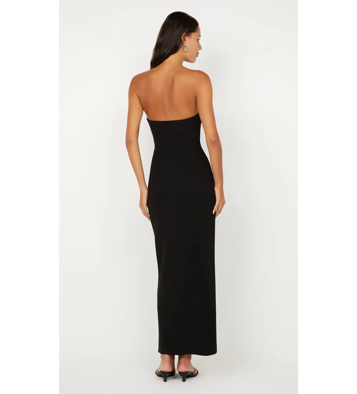 Bec & Bridge Rafi Strapless Maxi Dress Black Size 10 - Image 6