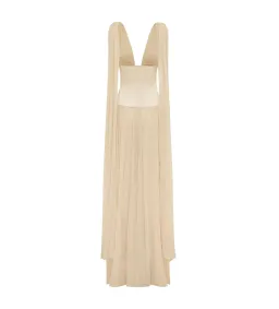 Arcina Ori Ramona Maxi Dress Champagne Size S/AU 8 for rent on The Volte - image 6