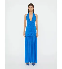 Christopher Esber Orion Gown Lapis Size 8 for rent on The Volte - image 1