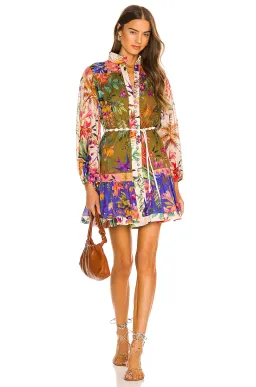 Zimmermann Tropicana Mini Dress in Spliced Size 2 / AU 12 for rent on The Volte - image 1