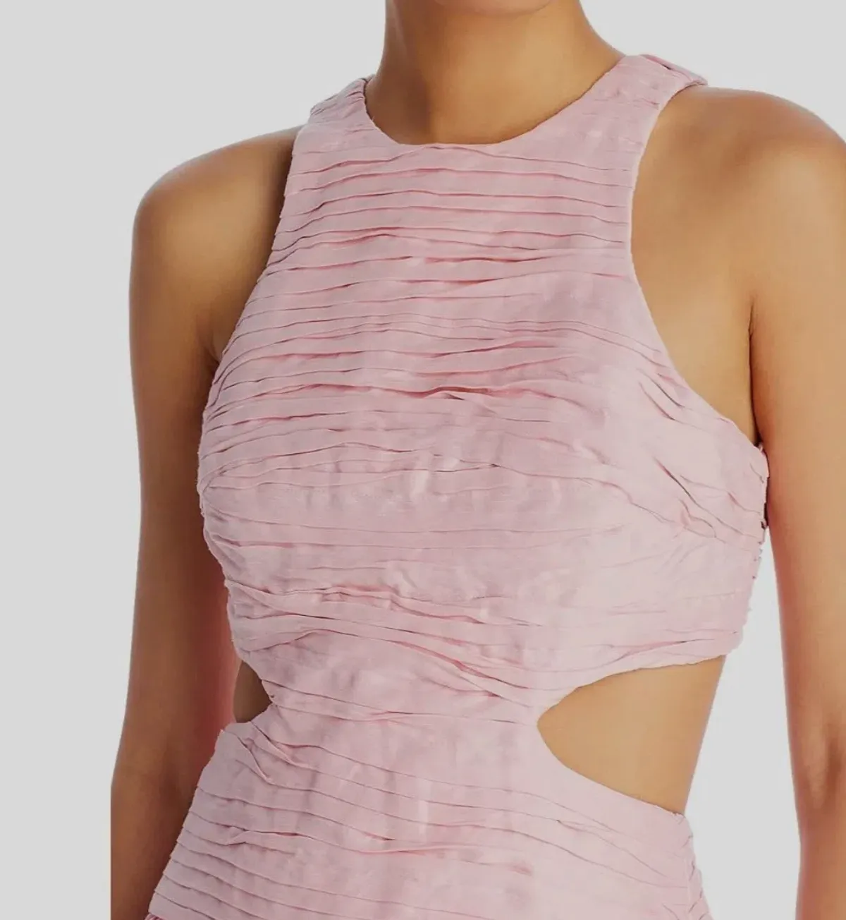 AJE Introspect Mini Pink Dress - Image 2