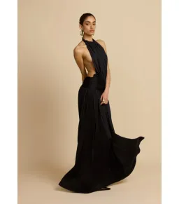 Arcina Ori Santina Maxi Dress Black Size 8 for rent on The Volte - image 2