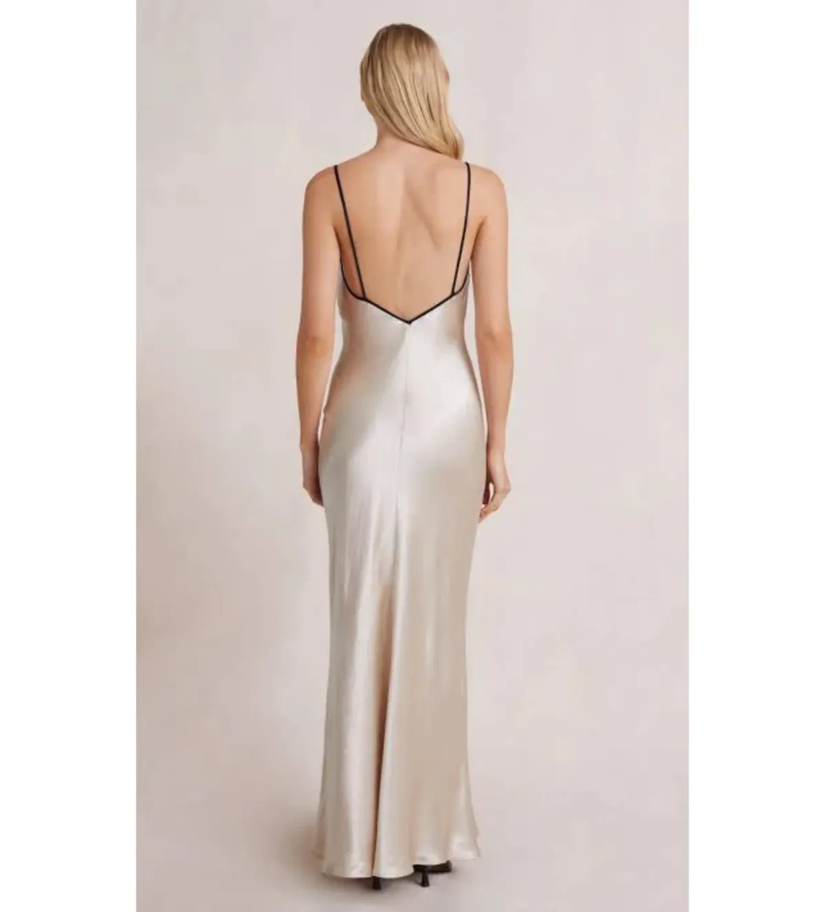 Bec & Bridge Kara Keyhole Dress in Sand Size AU10 - Image 3