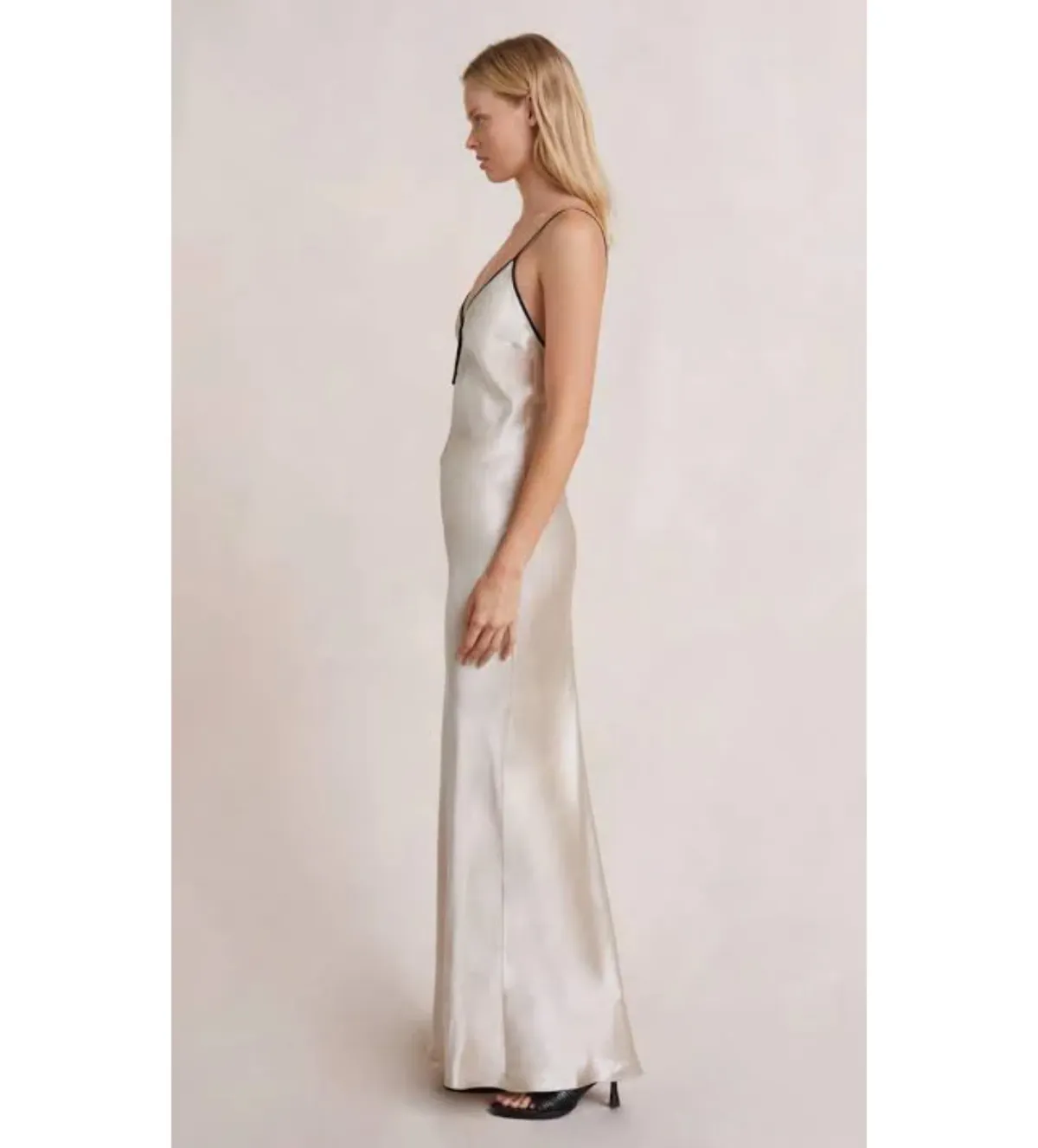 Bec & Bridge Kara Keyhole Dress in Sand Size AU10 - Image 2
