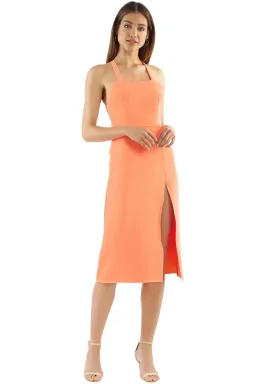 Yeojin Bae Lillian Dress in Neon Orange for rent on The Volte - image 2