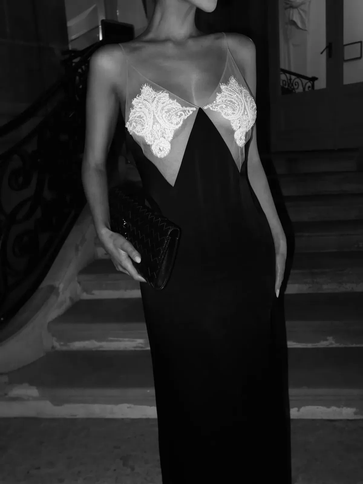 Nue studio Perla dress black and white size 6 (would also fit size 8) - Image 5