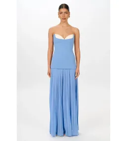 She is Olla Nicolette Dress in Cornflower Blue Size XS/6 for rent on The Volte - image 3