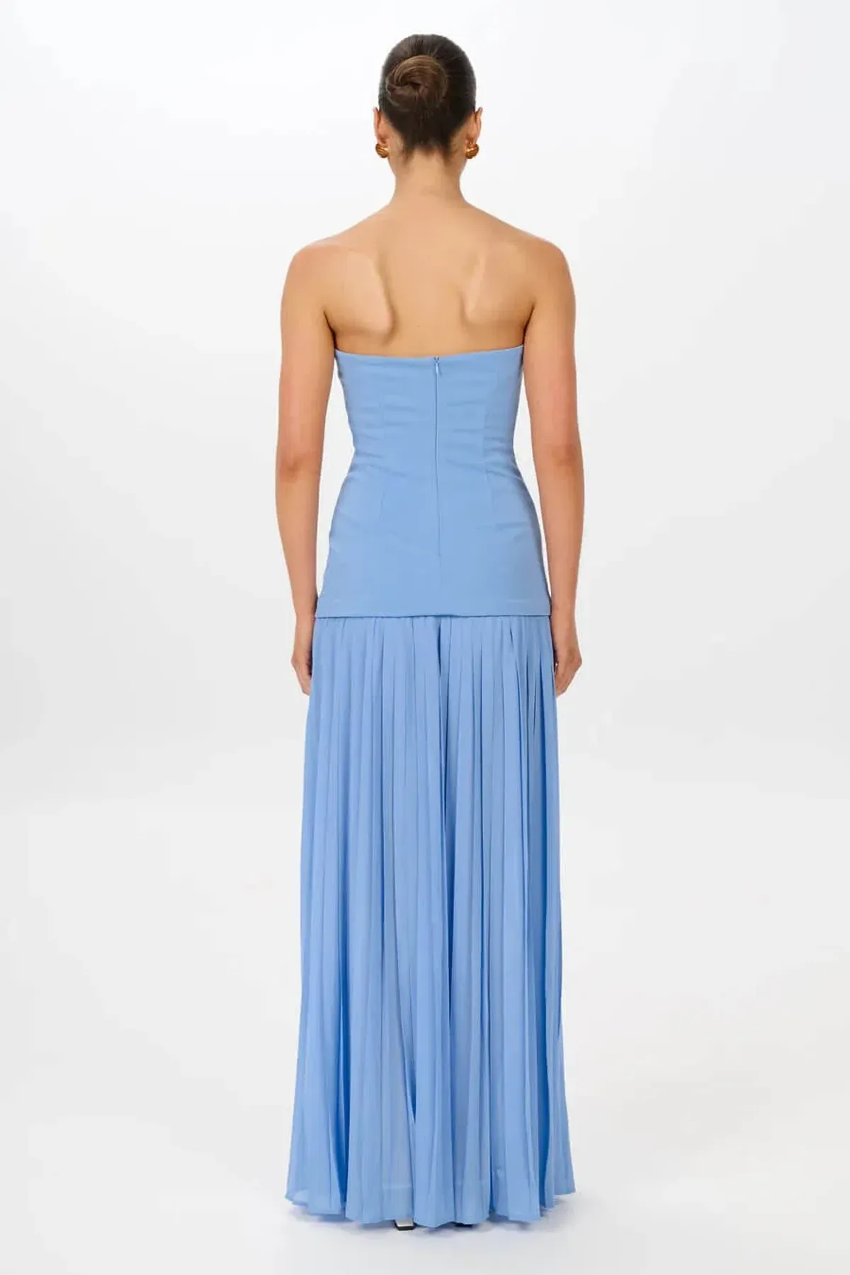She is Olla Nicolette Maxi Dress in Cornflower Blue Size S / AU 8 - Image 3