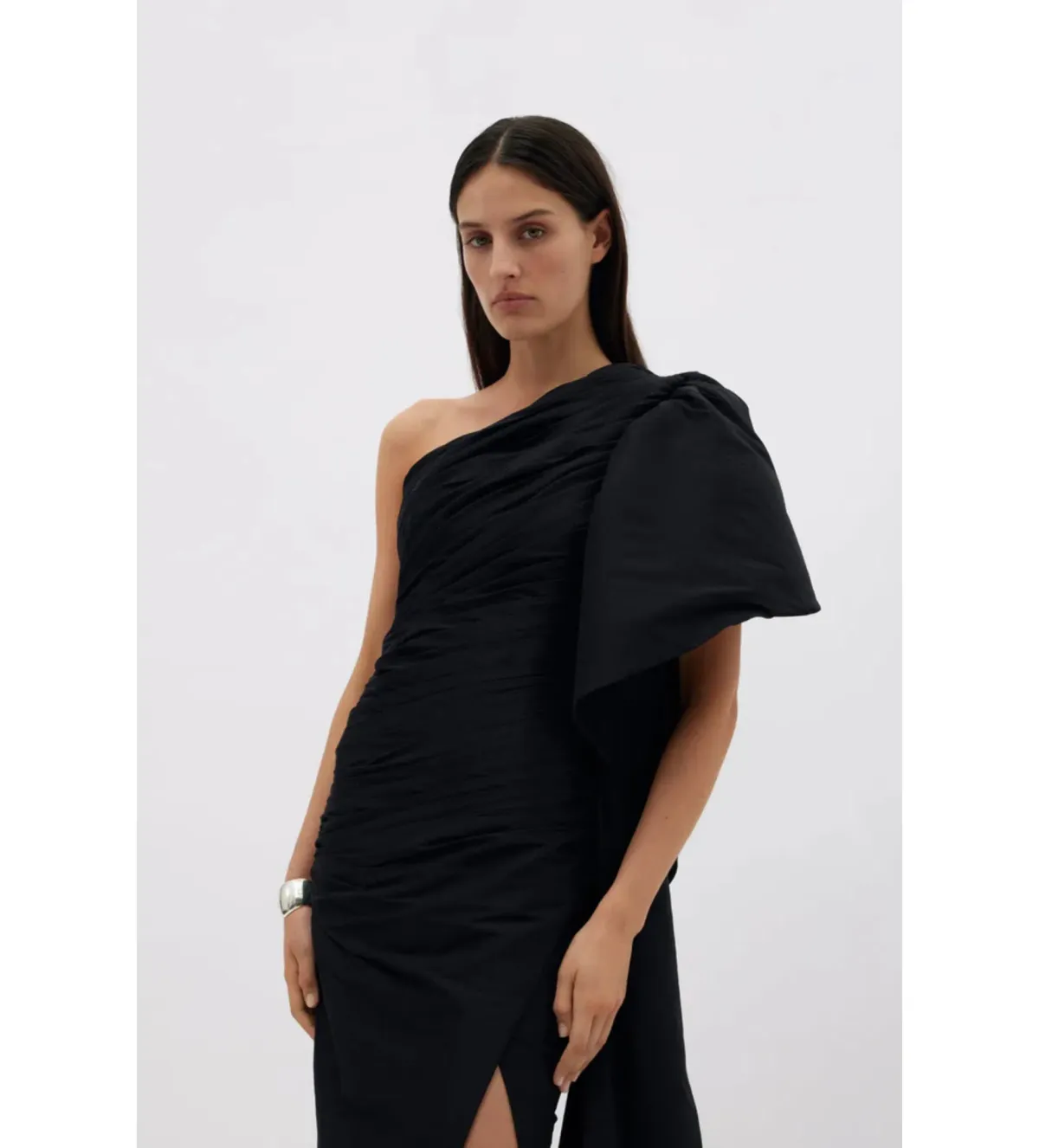 Rachel Gilbert Marji Gown in Black Size AU10 - Image 3
