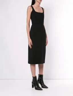 Dion Lee Black Fitted Corset Dress Size 10 for rent on The Volte - image 4