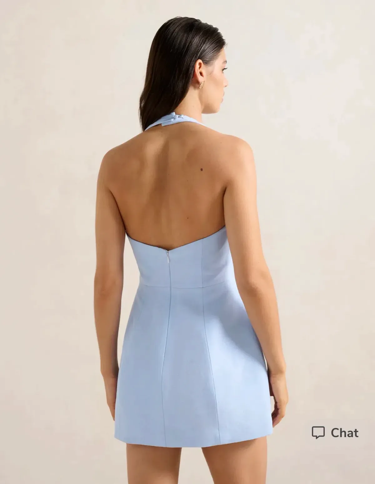 Corinna Halter Mini Dress - Image 3