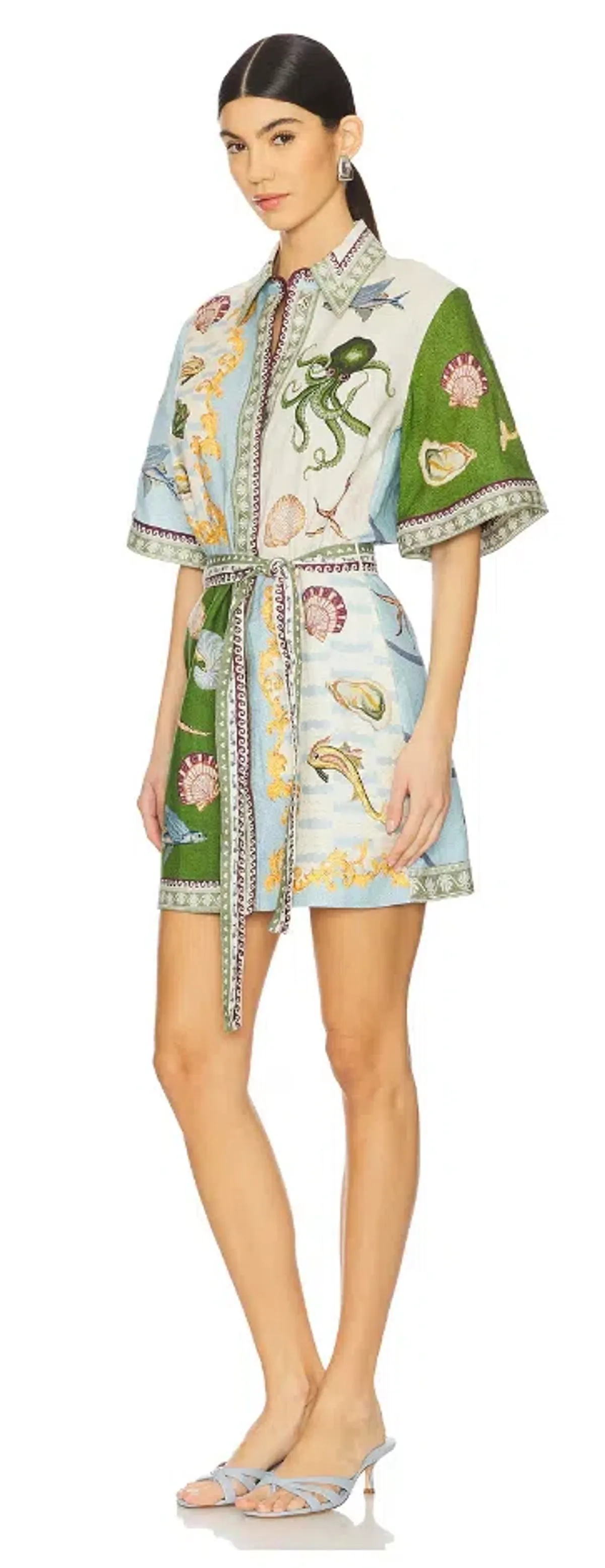 Alemais Bath House Mini Dress - Size 10 - Image 1