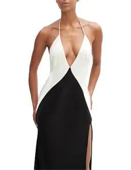 Bardot YVE HALTER DRESS Black Size 14 for rent on The Volte - image 3
