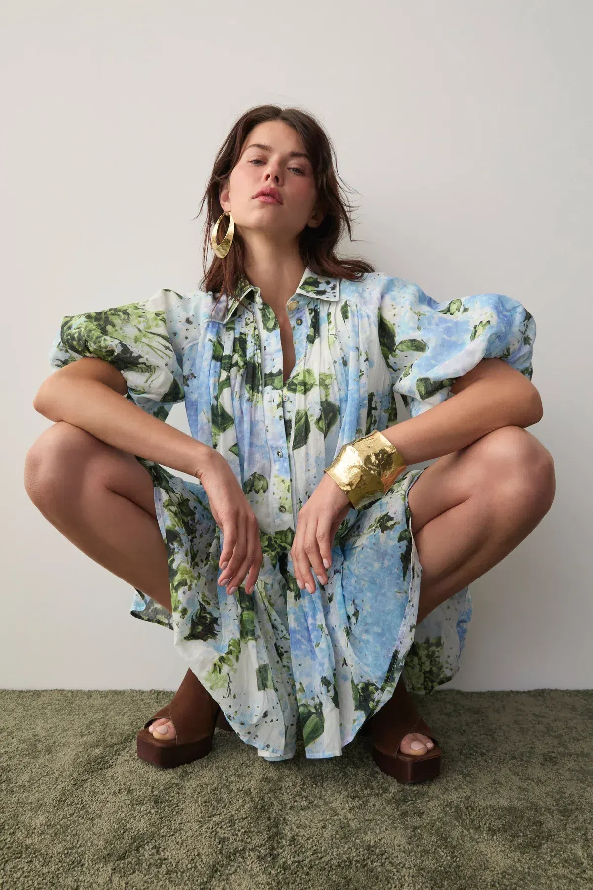 ANTHEA MINI SMOCK DRESS - Image 6