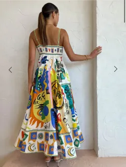 Alemais Soleil Sundress Size 8  for rent on The Volte - image 2