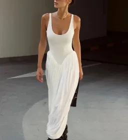 Say no more Moscow white dress with puffs size XS for rent on The Volte - image 5