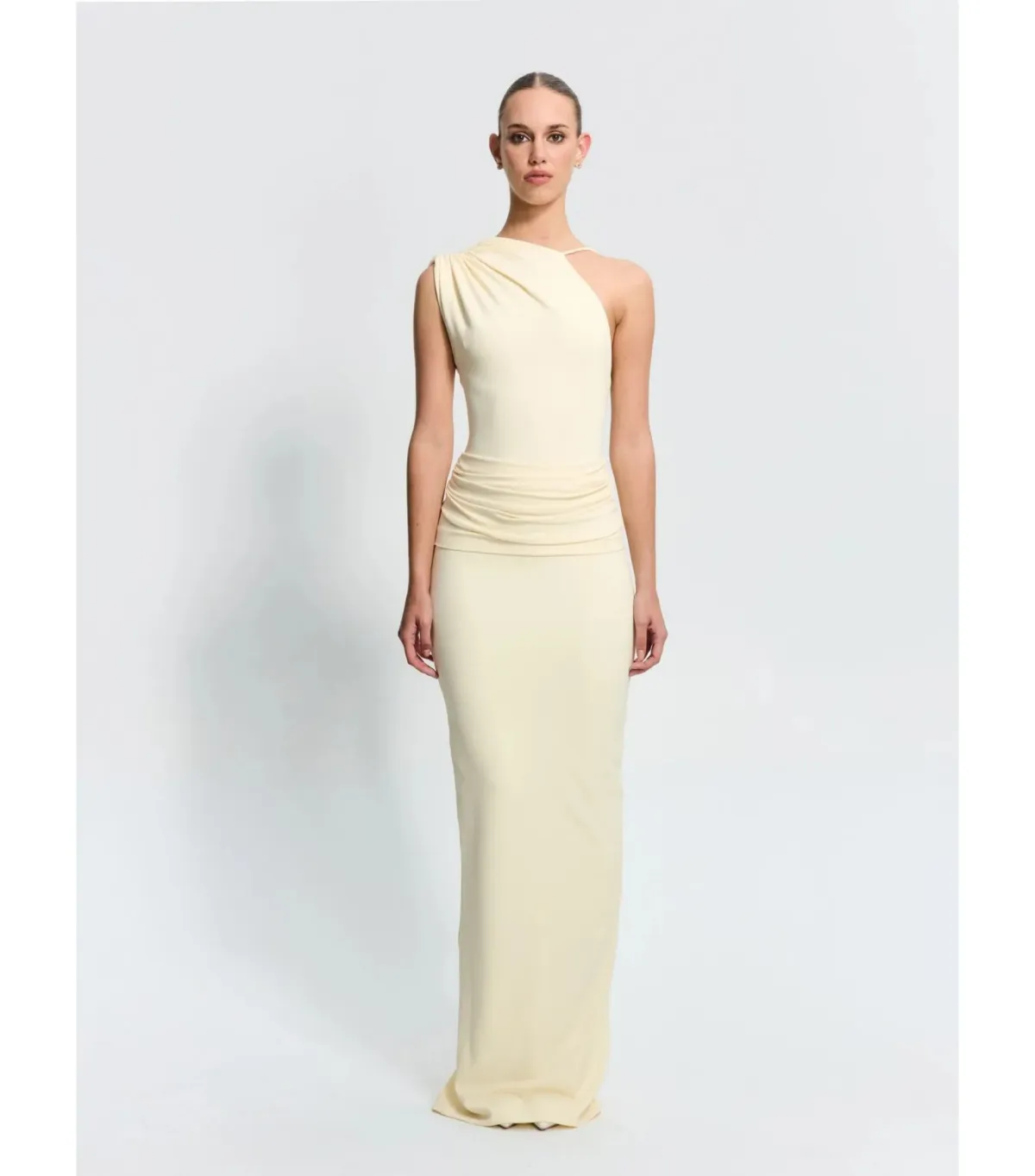 Effie Kats Greer Gown in Lemon Size 8 - Image 3