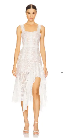 Bronx & Banco Tiffany Blanc Dress in White - Size 10 - BRAND NEW with TAGS  for rent on The Volte - image 2