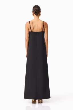 Elliatt Buttercup Embroidered Maxi Dress size 8 Black for rent on The Volte - image 2