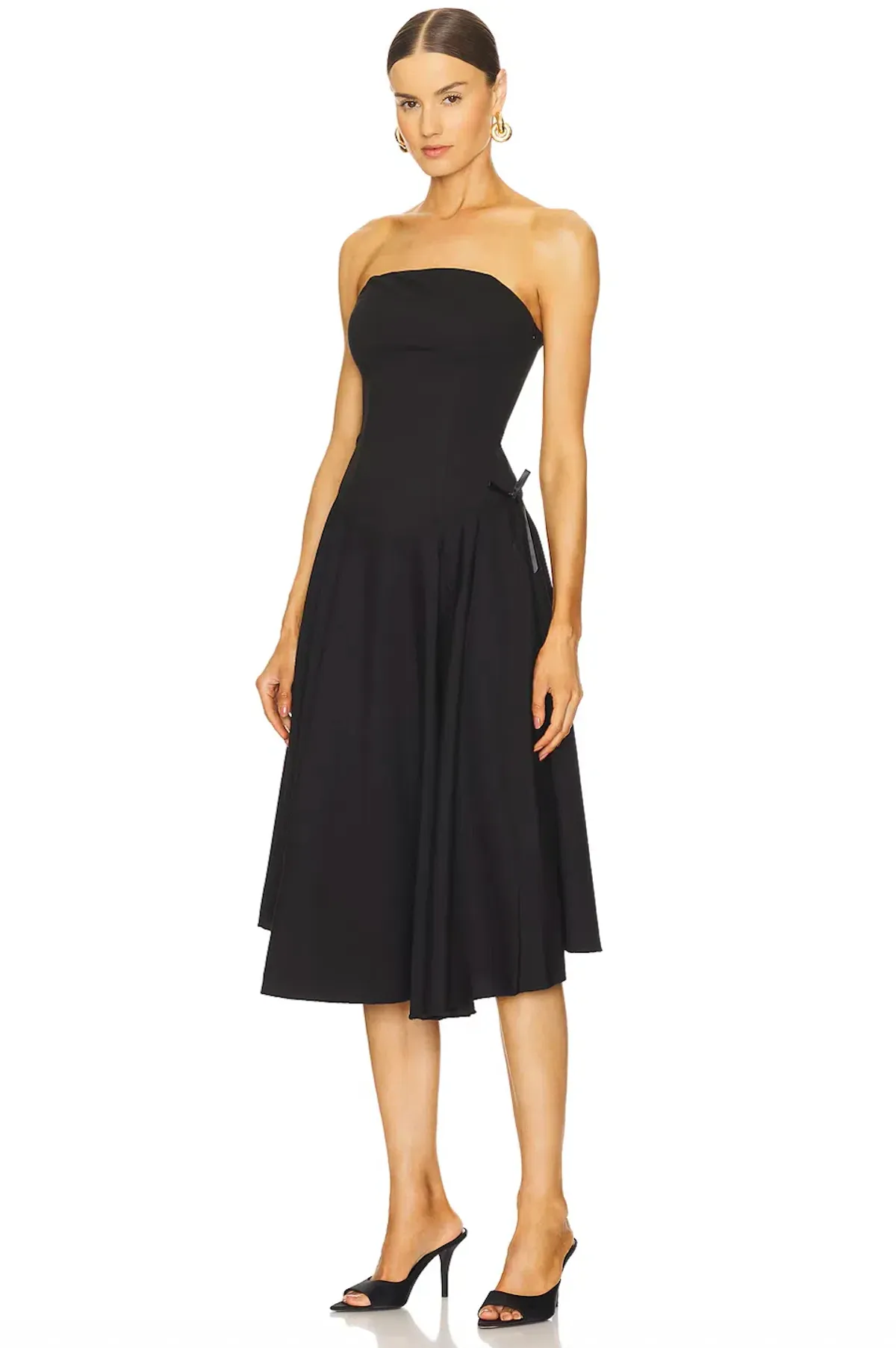 Amelie Teje Kittie Maxi Dress Noir Size S - Image 2