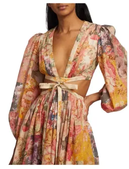 Zimmermann Pattie Patchwork Long Dress for rent on The Volte - image 3