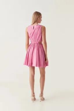 AJE ABBEY TWISTED MINI / PINK / SIZE 16 for rent on The Volte - image 4