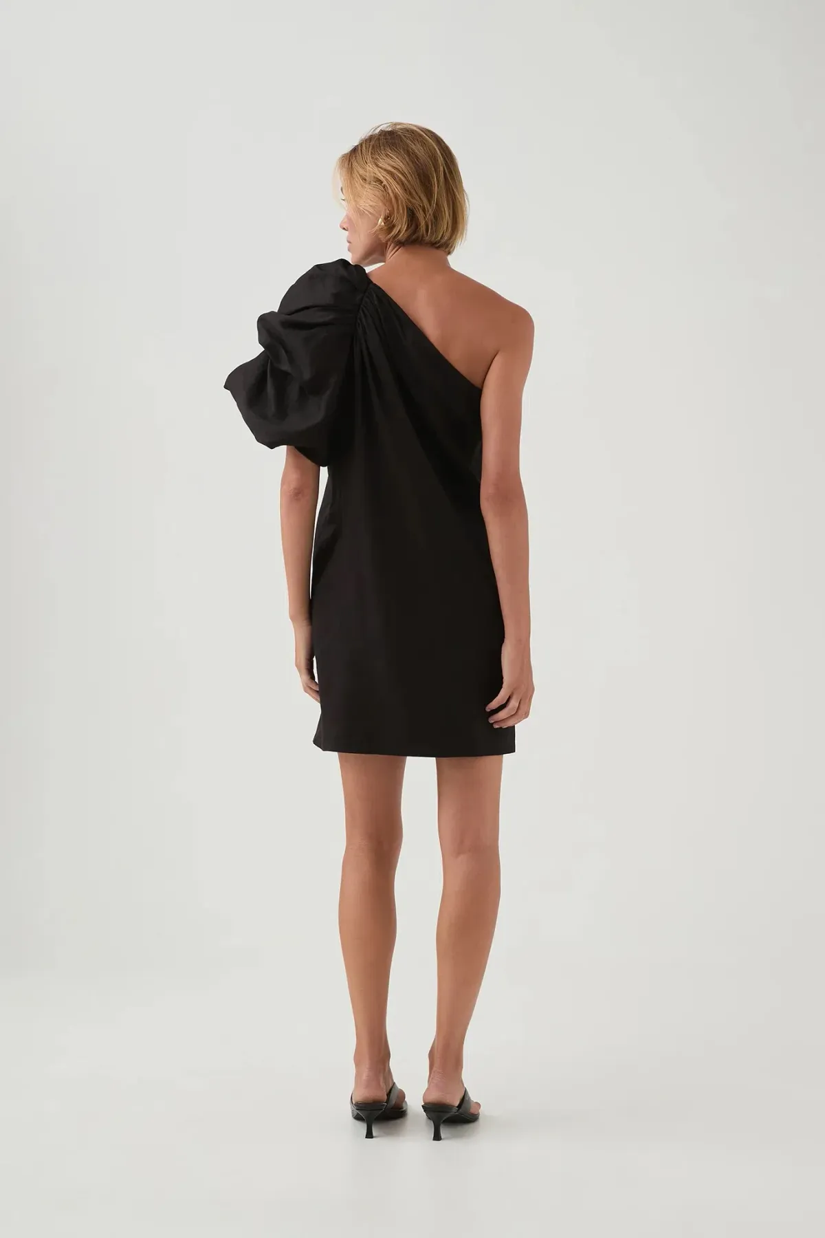 Aje Cira Mini Dress / Black / Size 16 - Image 3