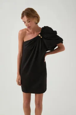 Aje Cira Mini Dress / Black / Size 16 for rent on The Volte - image 4