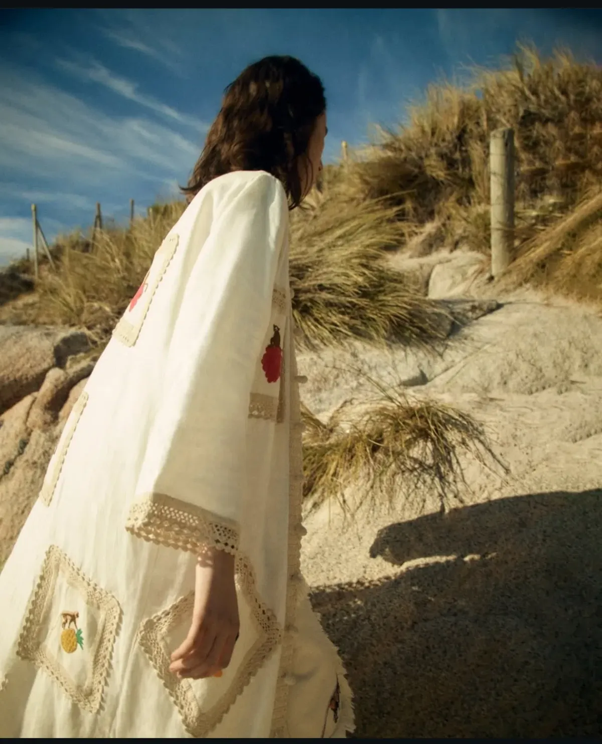 Alémais Teddy embroidered shirt dress  - Image 4