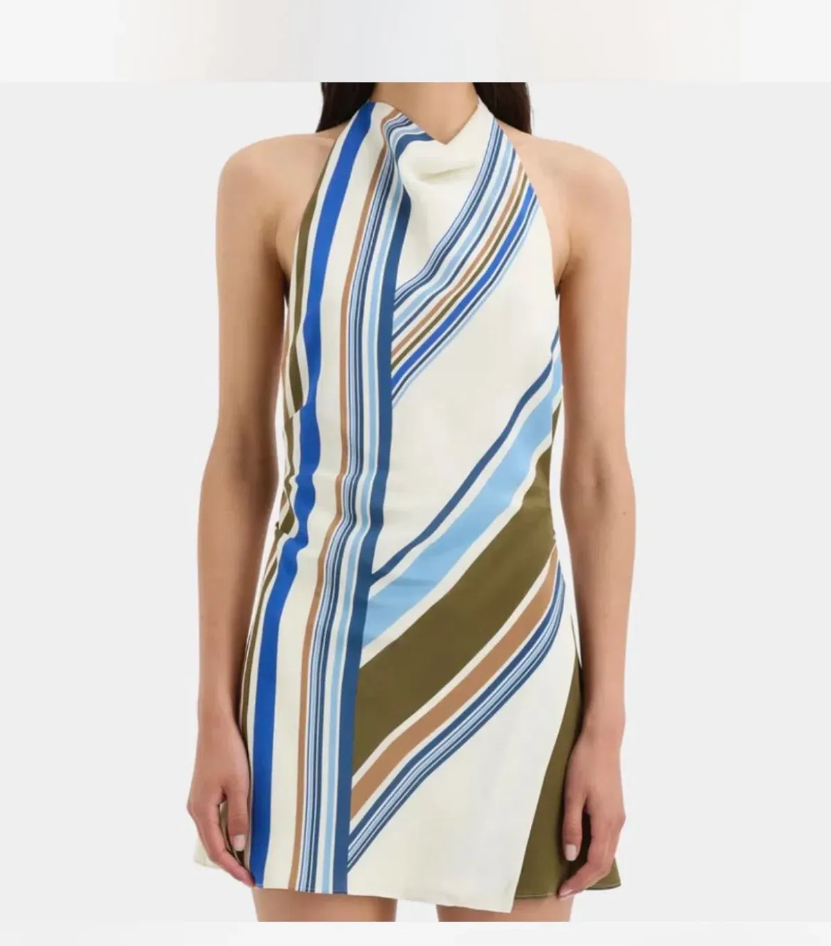 SIR the label stripe mini dress size 1  - Image 1