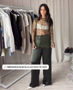 Zimmermann lace top  for rent on The Volte - image 3