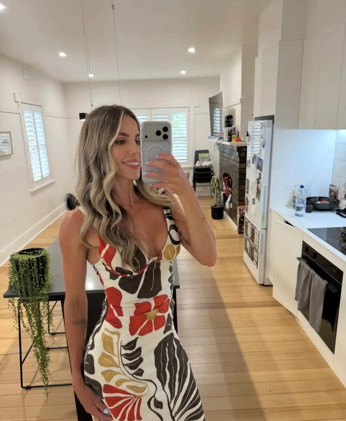 SIR THE LABEL JULIETTA BALCONETTE MIDI DRESS / SIZE 8 - Image 1