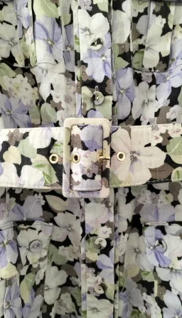 Zimmermann Ninety Six Shirt Dress Pansy prints Size 0 AU8 US 4 IT 40 FR 36 for rent on The Volte - image 12