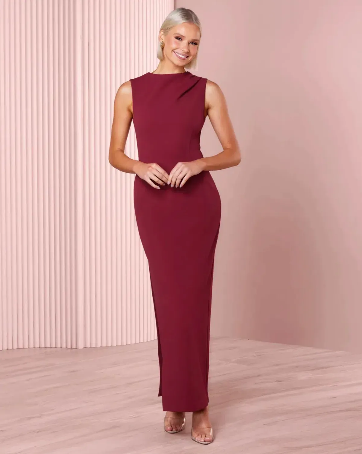 Azzurielle Tenzin Sleeveless Dress - Image 2