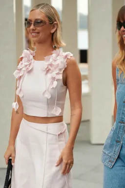 Aje Camille Midi Set. Size 6 (Skirt and Top)  for rent on The Volte - image 3