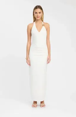 Kookai Paloma dress in white  for rent on The Volte - image 1
