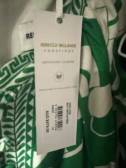 Rebecca Vallance Buttercup Midi Dress Green 14 for rent on The Volte - image 1