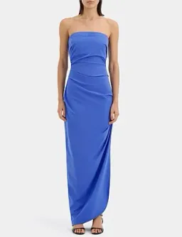 Sir The Label Sol Strapless Gown Cobalt Size 2 for rent on The Volte - image 1