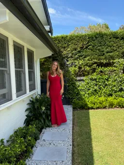 Hervé Léger Red Bandage Gown Size S for rent on The Volte - image 2