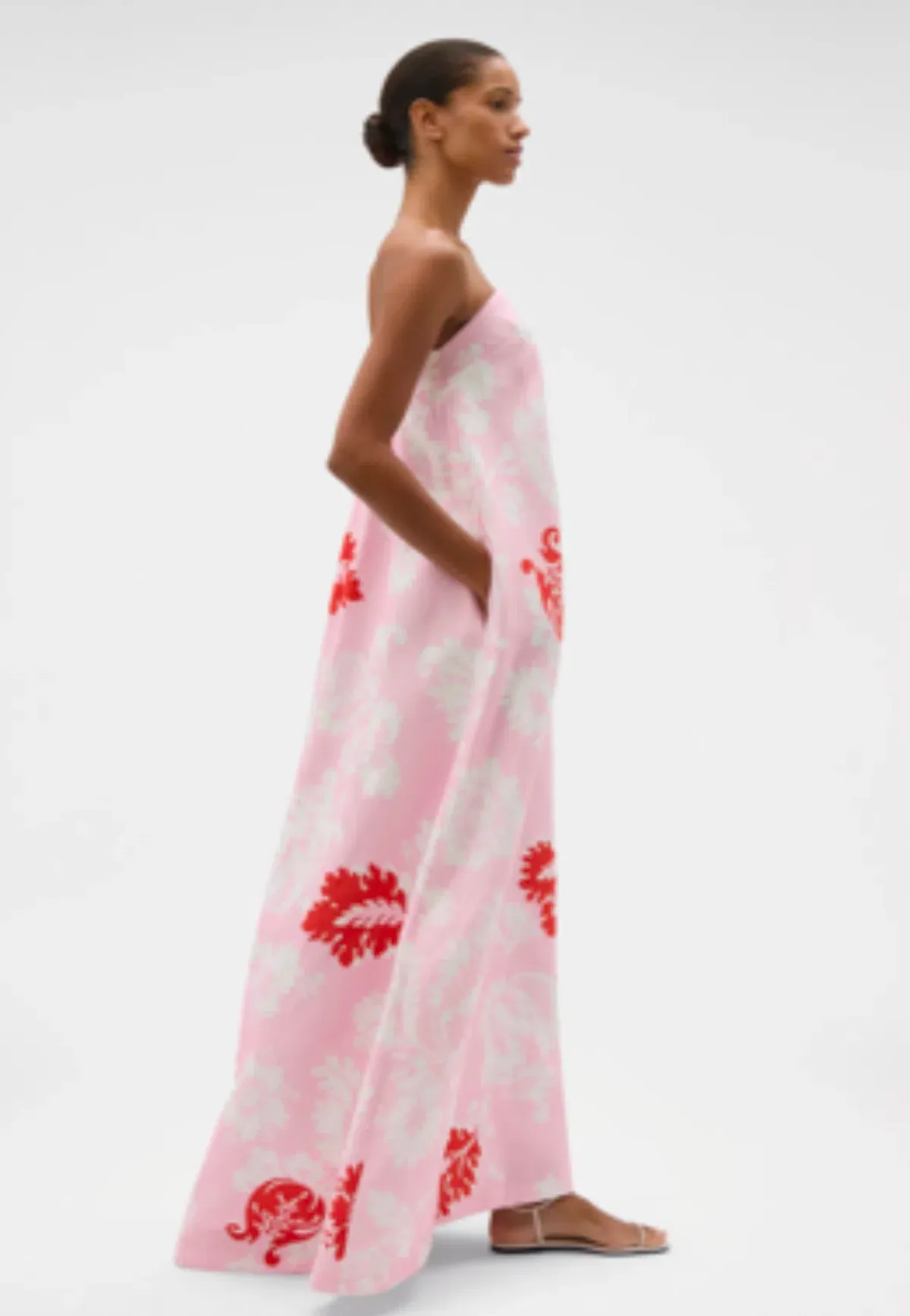 Oroton Cabana Floral Gown Size 10 - Image 2