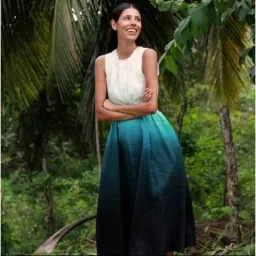 Aje Cosmos Ombre Cut out Midi Dress Size 14 for rent on The Volte - image 7