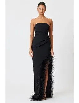 Bianca And Bridgett LILIBETH MAXI DRESS Black Size 10 for rent on The Volte - image 2