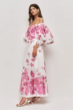 Aje Jardin Gown in Rosa Bold Light Size 10 for rent on The Volte - image 2