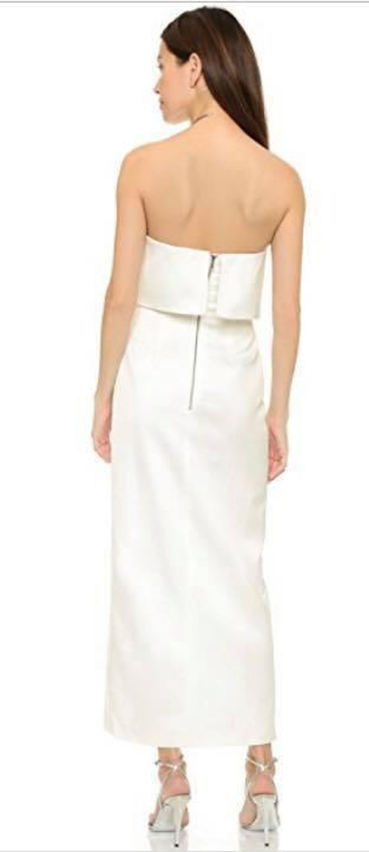 Keepsake Keep Watch Maxi Dress in White size 10 - Image 4