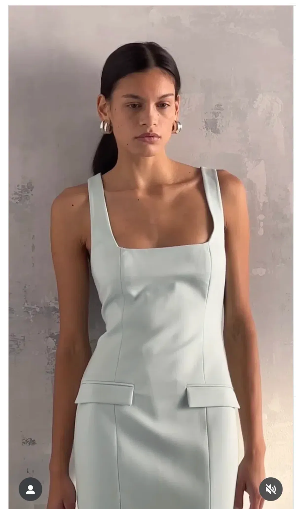 Anna Quan Ivana Dress Ice Blue - Image 6