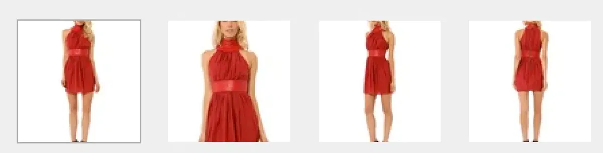 Aje Lord Stanley Dress | Blood Red - Image 2