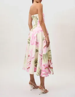 By Johnny Carrie Strapless Dress Size 8 for rent on The Volte - image 4