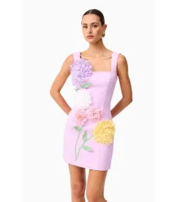 Elliatt Buttercup Mini Dress Purple Size 12 for rent on The Volte - image 3