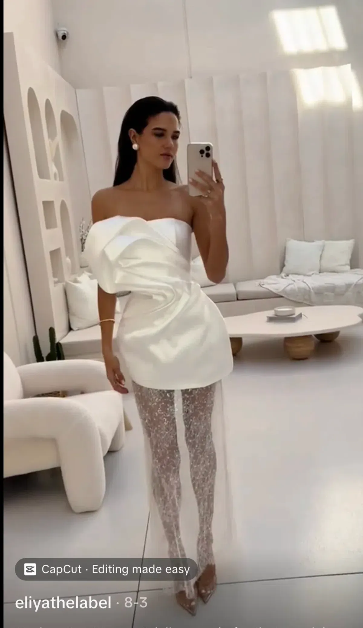 Eliya The Label Adalina Maxi Dress White Size S - Image 5